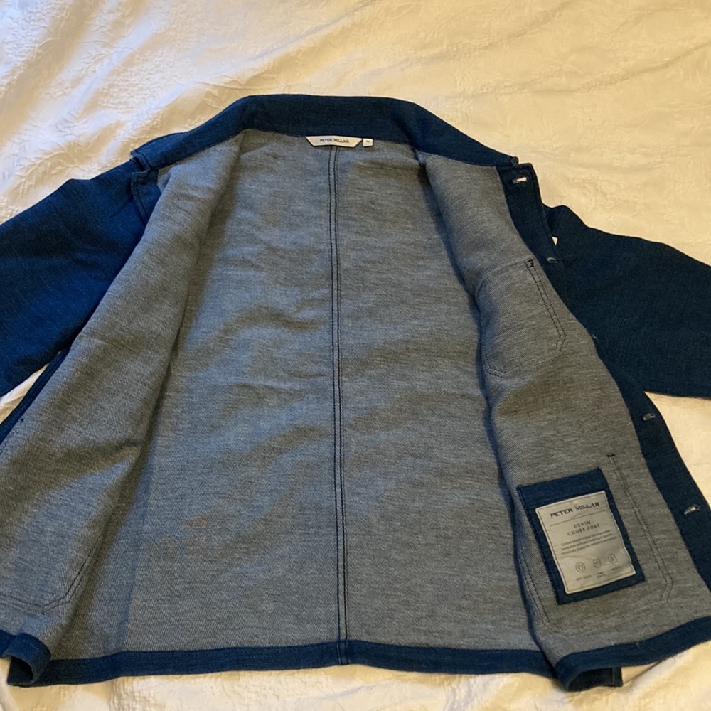 NWT Denim Chore Coat
